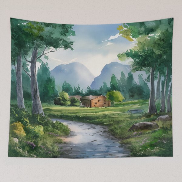 Item preview, Rustic Cabin Nature  designed and sold by Fashiospice07.