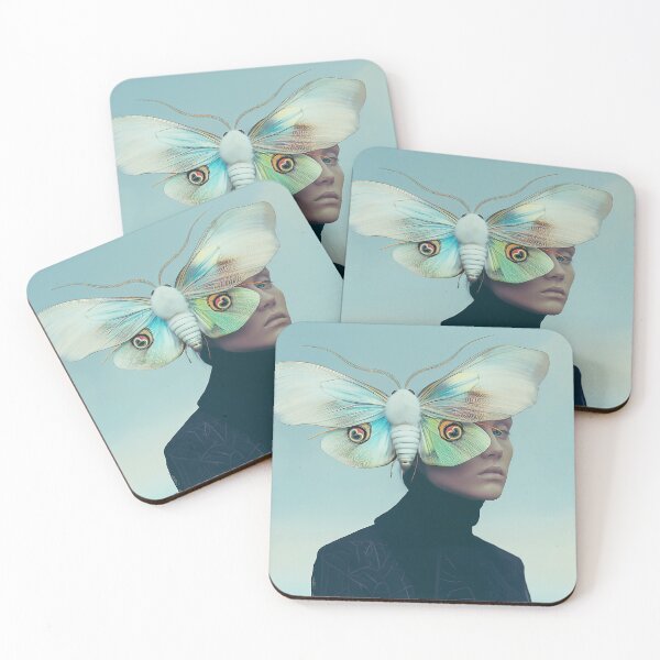 Item preview, "Unearthly Butterfly Fashion Photography Art" designed and sold by MacroArtHub.