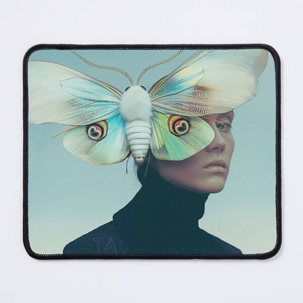 Item preview, "Unearthly Butterfly Fashion Photography Art" designed and sold by MacroArtHub.