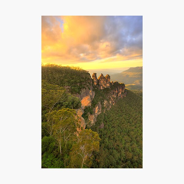 Item preview, Icon - Sisters Sticking Togerther - Blue Mountains World Heritage Area, Sydney Australia - The HDR Experience designed and sold by Salieri1627.