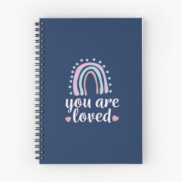 Item preview, You Are Loved Rainbow Aesthetic Pastel Colors Cute designed and sold by VermintStudio.
