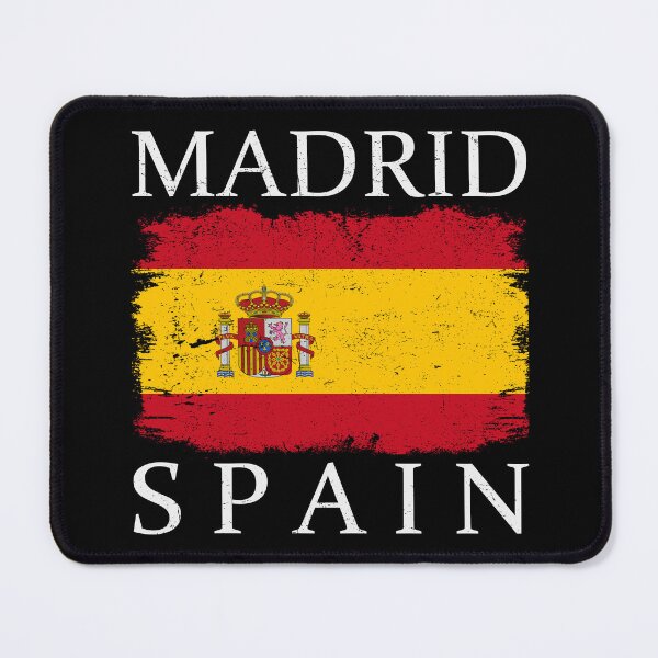 Item preview, Madrid Spain Flag Spain Tourist Capital Spain Madrid Tourist designed and sold by farhanhafeez.