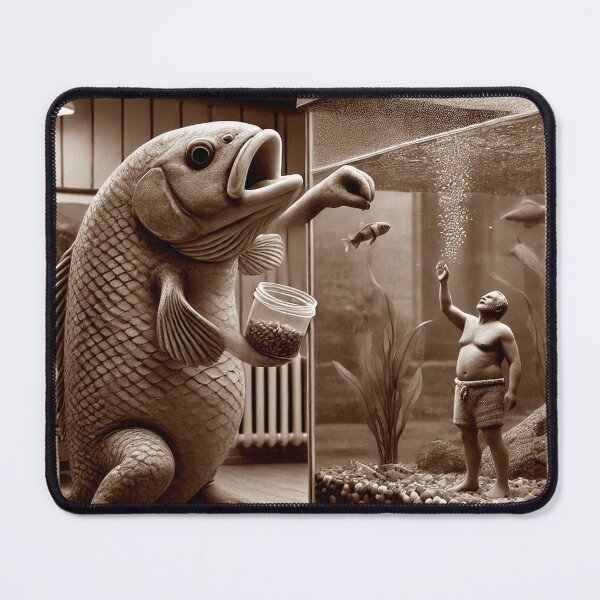 Item preview, Fish and Man designed and sold by Web Hobey Digital.