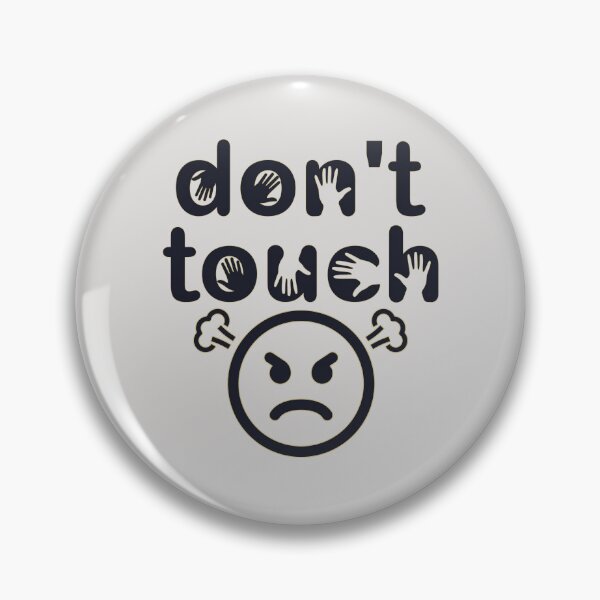 Item preview, Curiosity and Irony: Do Not Touch Handprints Art designed and sold by CoolVisionStd.