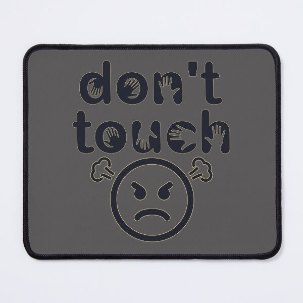 Item preview, Curiosity and Irony: Do Not Touch Handprints Art designed and sold by CoolVisionStd.