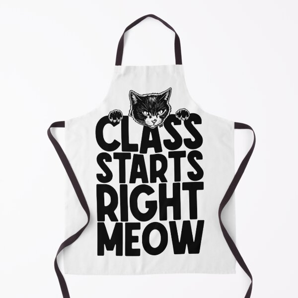 Item preview, Teacher Cat Lover Funny Class Starts Right Meow Teachers designed and sold by GrandeDuc.