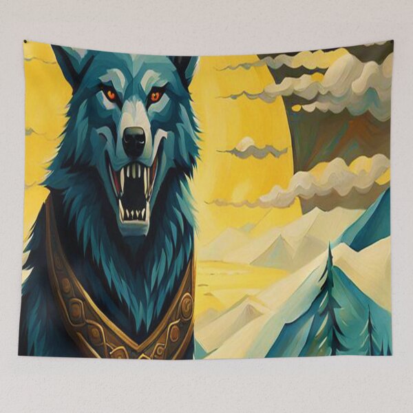 Item preview, Fenrir designed and sold by ArtHistoryPrint.