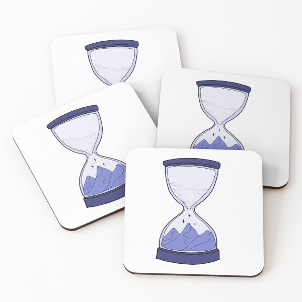 Item preview, ACOTAR Series Hourglass Design - Time and Mountains Art designed and sold by booksinthelab.