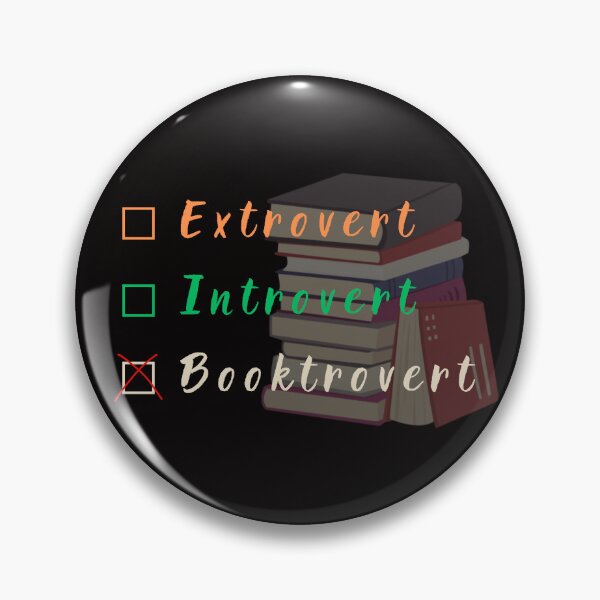Item preview, Extrovert Introvert Booktrovert  designed and sold by IsabellaArt99.