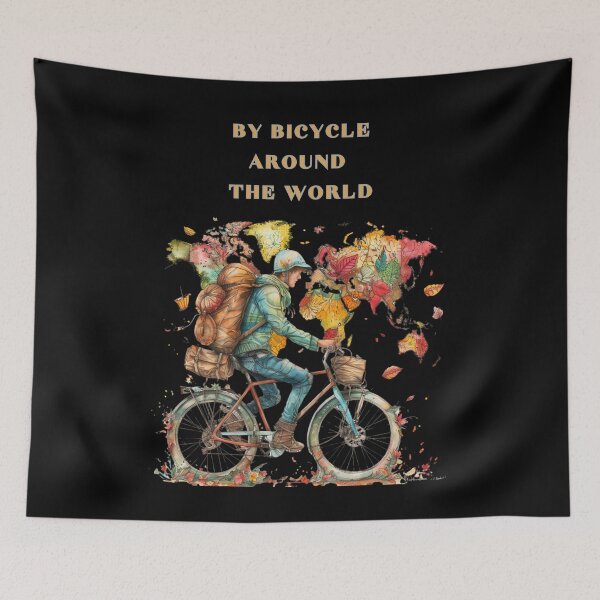 Item preview, By Bicycle Around  the World designed and sold by mirciashop.