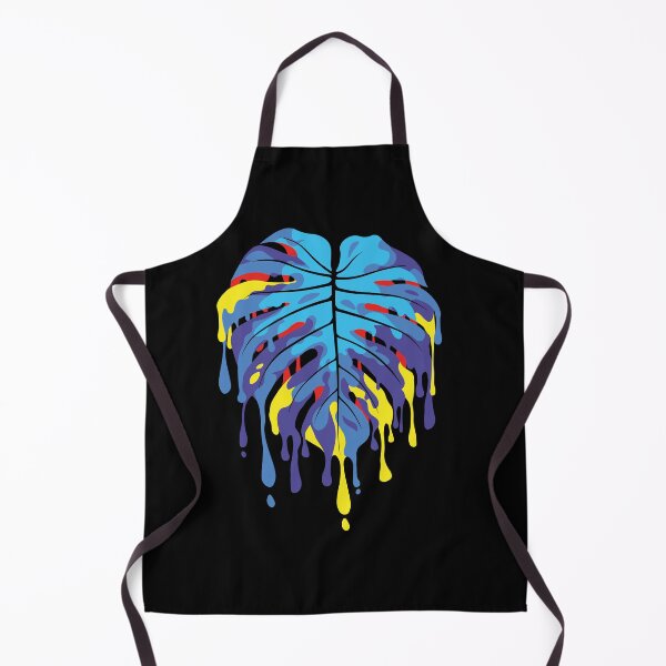 Item preview, Monstera Albo Leaf dripping pop art designed and sold by Art-of-Rory.
