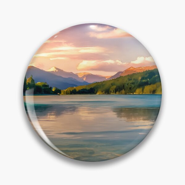 Item preview, Serene Lake Sunset designed and sold by Fashiospice07.