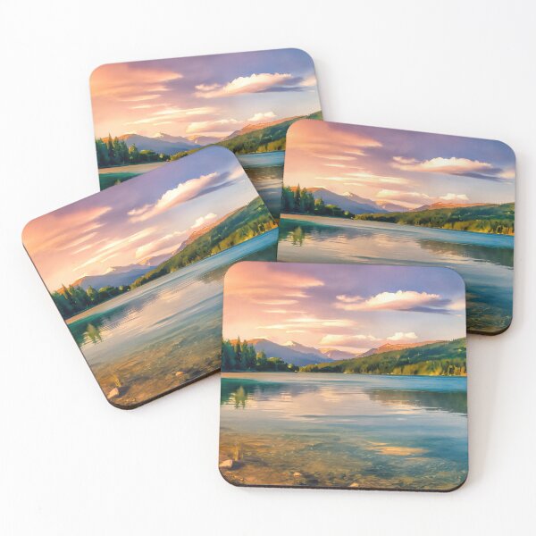 Item preview, Serene Lake Sunset designed and sold by Fashiospice07.