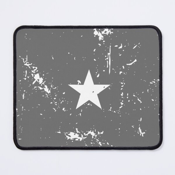 Item preview, Somalia black and white flag distressed finish designed and sold by Starstacks.