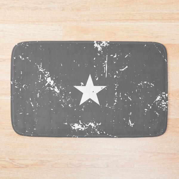 Item preview, Somalia black and white flag distressed finish designed and sold by Starstacks.