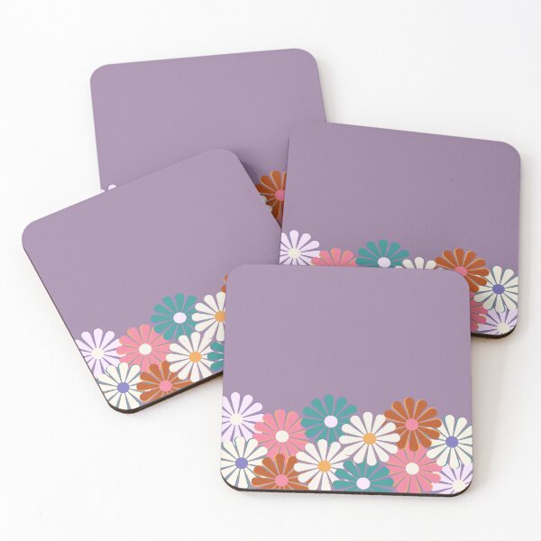 Item preview, Flower Power Daisy Bunch Pastels designed and sold by artdesignbysam.