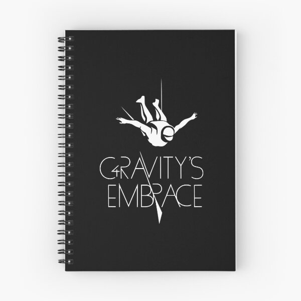Item preview, White Skydiver Silhouette: Embracing the Thrill of GRAVITY’S EMBRACE designed and sold by SplashTastic.