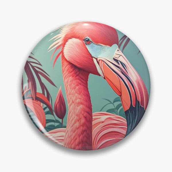 Item preview, Elegant Flamingo Art - Nature-Inspired Collection designed and sold by OzzFrequency.