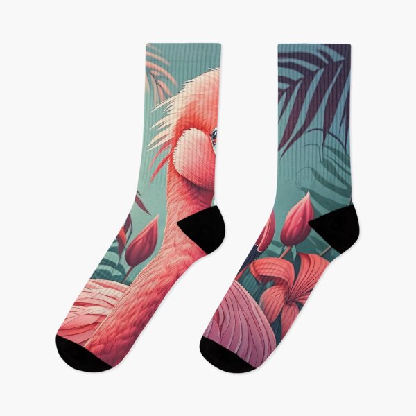 Item preview, Elegant Flamingo Art - Nature-Inspired Collection designed and sold by OzzFrequency.