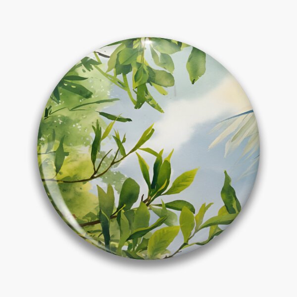 Item preview, Lush Greenery Canopy Art designed and sold by Fashiospice07.