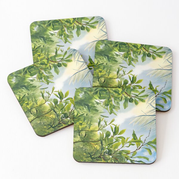 Item preview, Lush Greenery Canopy Art designed and sold by Fashiospice07.
