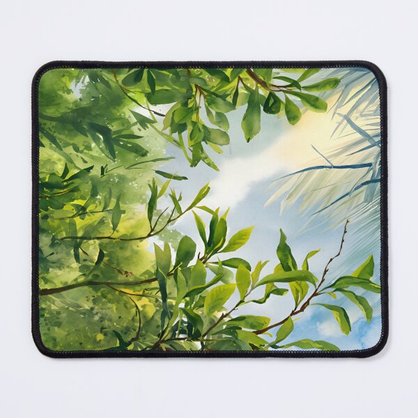 Item preview, Lush Greenery Canopy Art designed and sold by Fashiospice07.