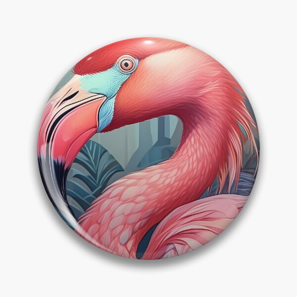 Item preview, Elegant Flamingo Art - Nature-Inspired Collection designed and sold by OzzFrequency.