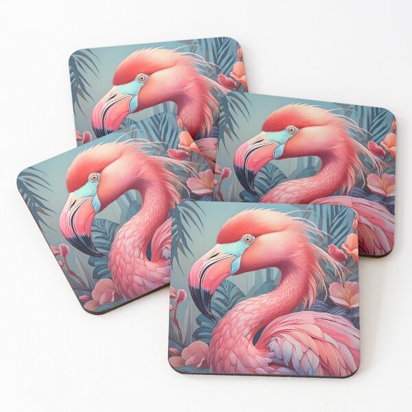 Item preview, Elegant Flamingo Art - Nature-Inspired Collection designed and sold by OzzFrequency.