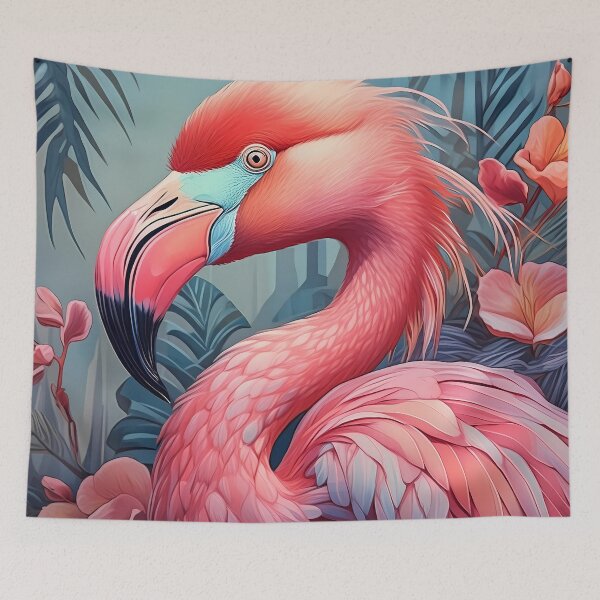 Item preview, Elegant Flamingo Art - Nature-Inspired Collection designed and sold by OzzFrequency.