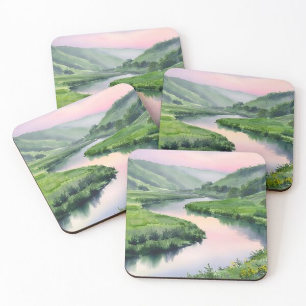 Item preview, Serene Valley River Art designed and sold by Fashiospice07.