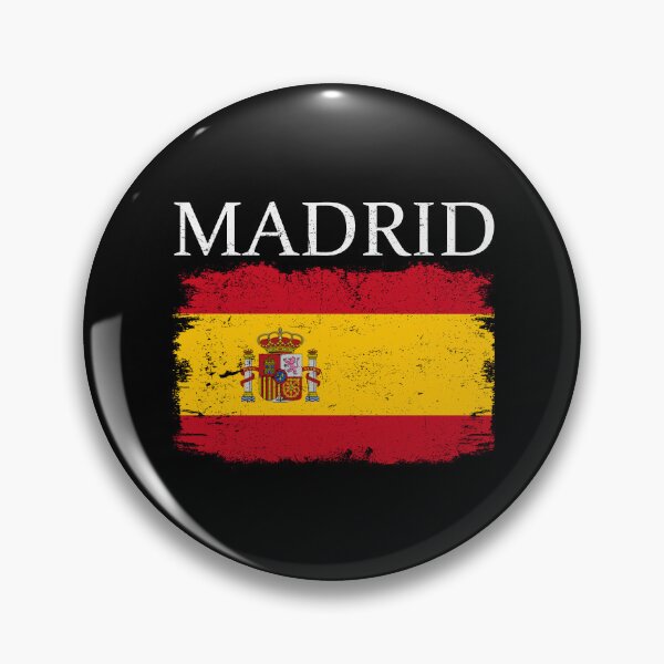 Artikelvorschau, Madrid Spain Flag Spain Tourist Capital Spain Madrid Tourist entworfen und verkauft von farhanhafeez.