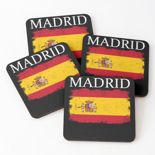 Item preview, Madrid Spain Flag Spain Tourist Capital Spain Madrid Tourist designed and sold by farhanhafeez.
