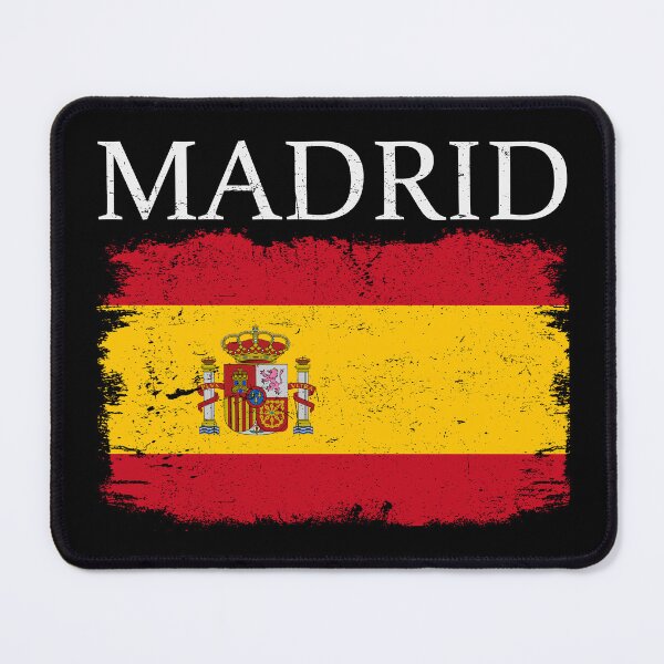 Item preview, Madrid Spain Flag Spain Tourist Capital Spain Madrid Tourist designed and sold by farhanhafeez.