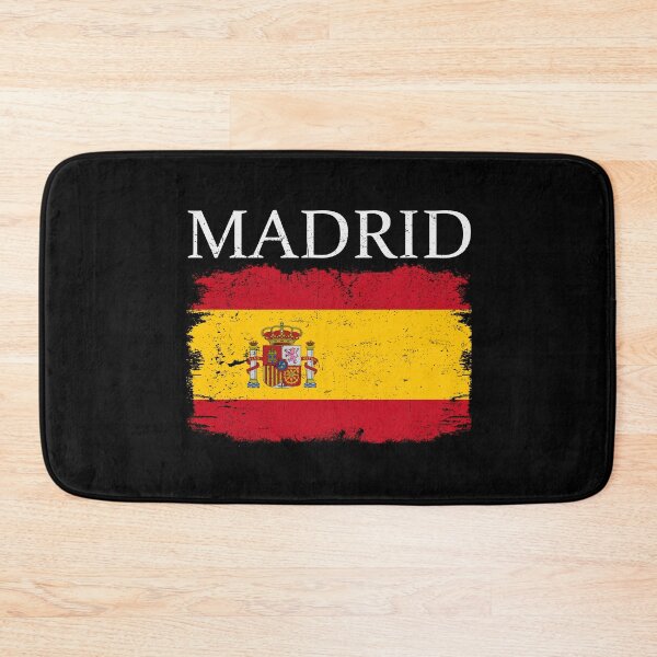 Item preview, Madrid Spain Flag Spain Tourist Capital Spain Madrid Tourist designed and sold by farhanhafeez.