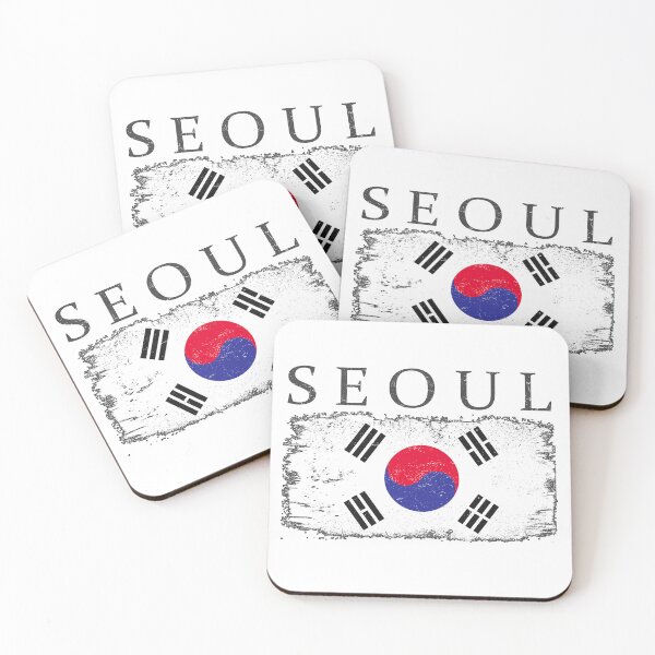 Item preview, Seoul South Korea Flag South Korea Visitor Seoul Tourist designed and sold by farhanhafeez.