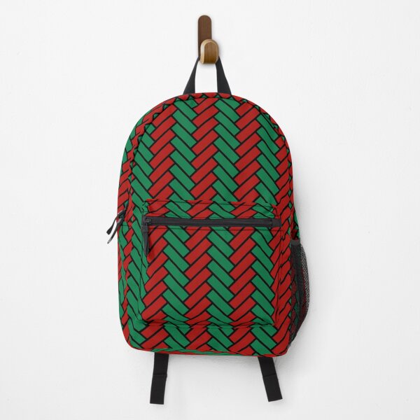 Item preview, Herringbone pattern red, green designed and sold by Kreativa1.