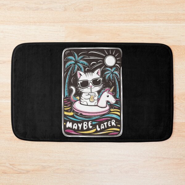 Item preview, Maybe Later - Chillin' Cat designed and sold by sekrecja.