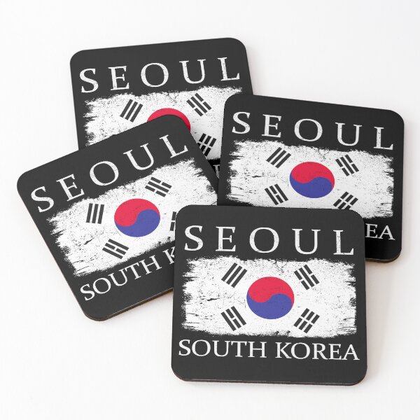 Item preview, Seoul South Korea Flag South Korea Visitor Seoul Tourist designed and sold by farhanhafeez.