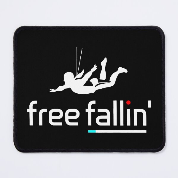 Item preview, Black Skydiving Silhouette: Embracing the FREE FALLIN’ Rush designed and sold by SplashTastic.
