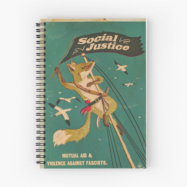 Item preview, Social Justice: Revolutionary Fox designed and sold by Loki Propagandart.