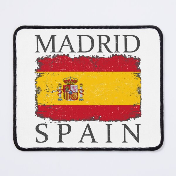 Item preview, Madrid Spain Flag Spain Tourist Capital Spain Madrid Tourist designed and sold by farhanhafeez.