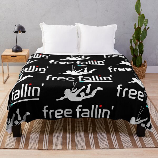 Item preview, Black Skydiving Silhouette: Embracing the FREE FALLIN’ Rush designed and sold by SplashTastic.