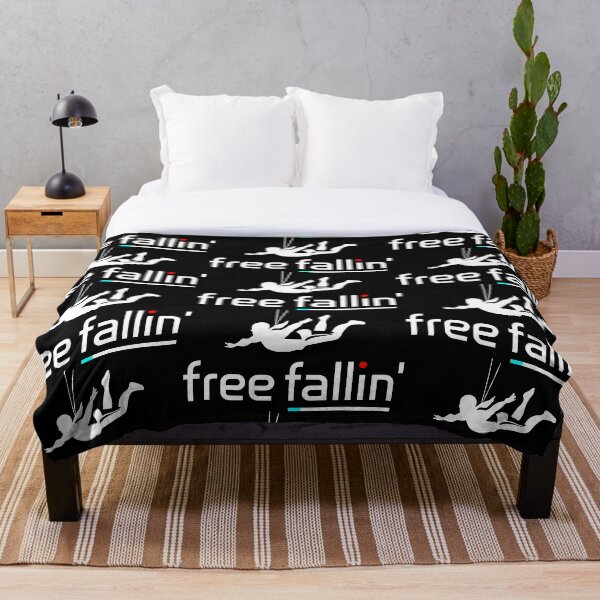 Item preview, Black Skydiving Silhouette: Embracing the FREE FALLIN’ Rush designed and sold by SplashTastic.