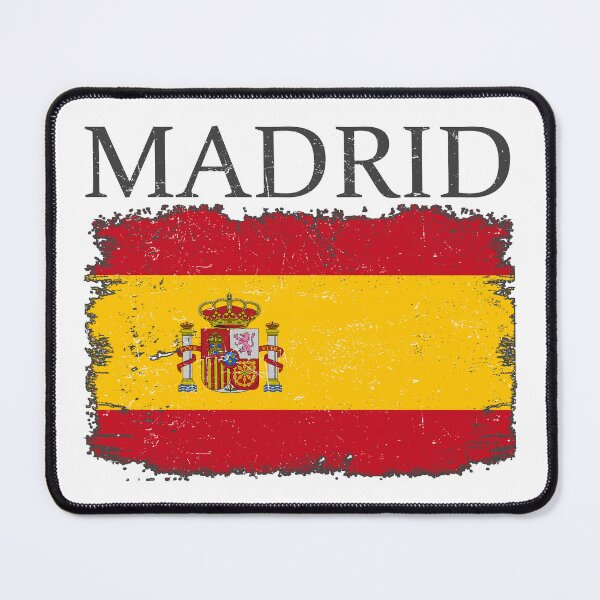 Item preview, Madrid Spain Flag Spain Tourist Capital Spain Madrid Tourist designed and sold by farhanhafeez.