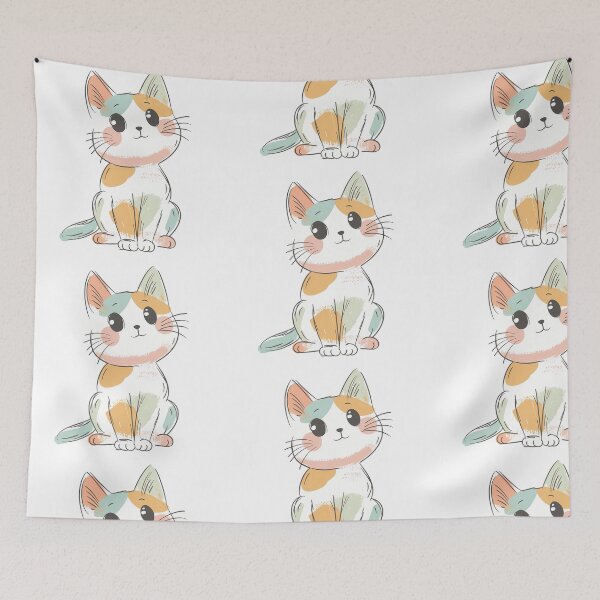 Item preview, nice cartoon cat designed and sold by mando24895.