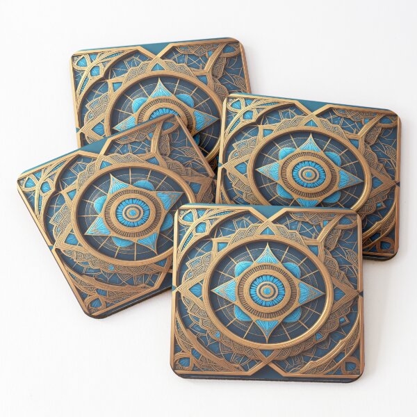 Item preview, Geometric-pattern #6 designed and sold by Kaleidoscope Print.