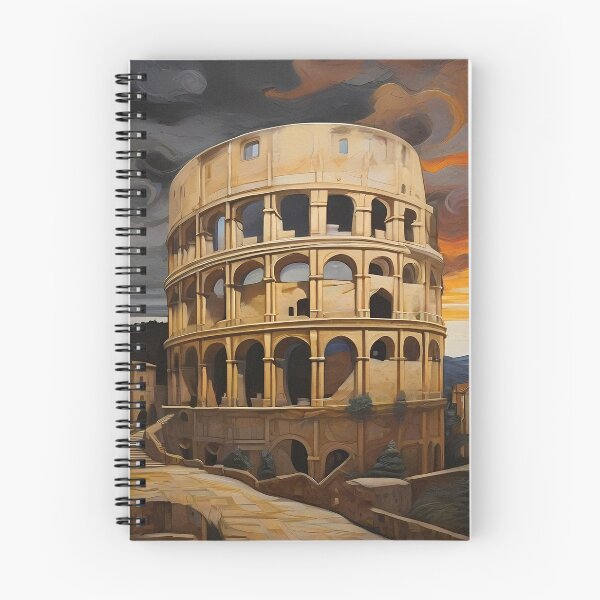 Item preview, Coliseum in Rome - Gustav Klimt Style Inspired Art designed and sold by OzzFrequency.