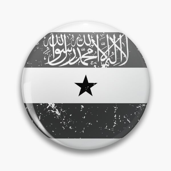Item preview, Somaliland black and white flag vintage design designed and sold by Starstacks.