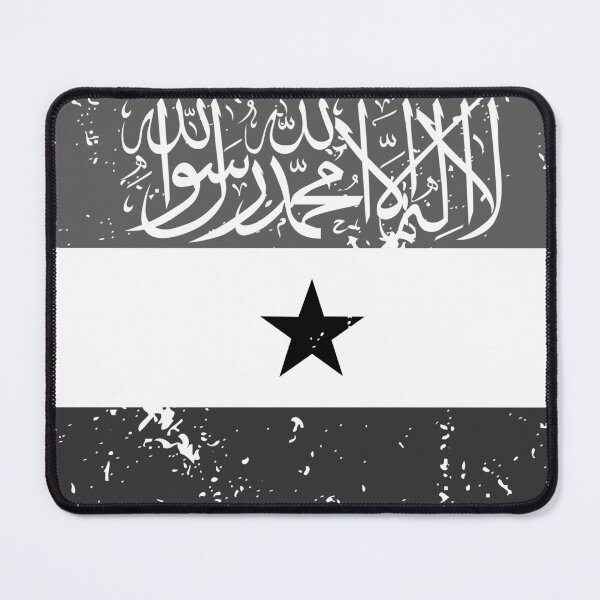 Item preview, Somaliland black and white flag vintage design designed and sold by Starstacks.