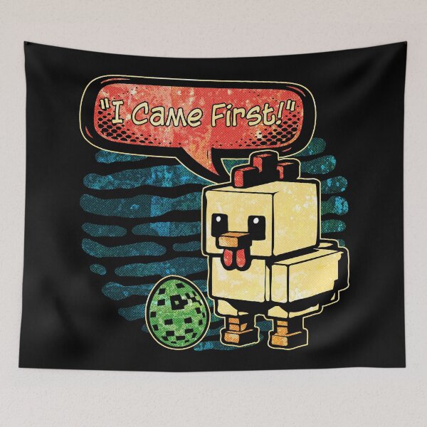 Item preview, Minecraft Inspired Chicken First designed and sold by raymondjmcd.
